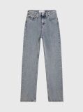 Denim High Rise Straight Jeans  Women
