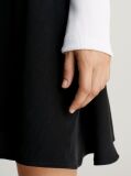 Multi Logo Tape Long Sleeve Dress  Women