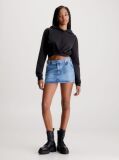 Black Cropped Wrap Hoodie  Women