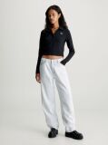 Black Slim Milano Long Sleeve Polo Shirt  Women