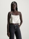 Beige Sequin Camisole Top  Women