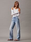 Denim Ψηλόμεσο Τζιν Με Ισια Γραμμή  Γυναίκα