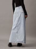 Denim Denim Maxi Skirt  Women