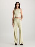 Green Coated Milano Halter Neck Top  Women