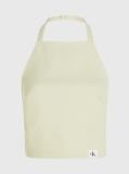 Green Coated Milano Halter Neck Top  Women