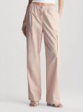 Pink Cotton Straight Cargo Pants  Women