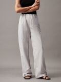 Grey Relaxed Parachute Pants  Women