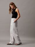 Grey Relaxed Parachute Pants  Women