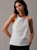Grey Tie Back Parachute Top  Women