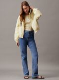 Green Relaxed Crinkle Nylon Windbreaker  Women