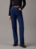 Denim Ψηλόμεσο Τζιν Σε Ίσια Γραμμή  Γυναίκα