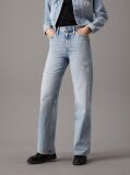 Denim Ψηλόμεσο Τζιν Με Άνετη Γραμμή  Γυναίκα