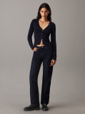 Denim High Rise Straight Jeans  Women