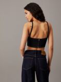 Denim Denim Bralette Top  Women