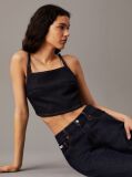 Denim Denim Bralette Top  Women
