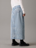 Denim Denim Maxi Skirt  Women