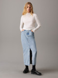Denim Denim Maxi Skirt  Women