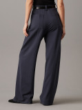 Grey Milano Jersey Wide Leg Trousers  Women
