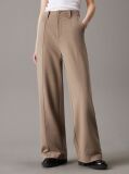 Grey Milano Jersey Wide Leg Trousers  Women
