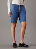Denim 90'S Straight Denim Shorts  Women