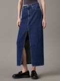 Denim Denim Maxi Skirt  Women