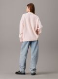 Pink Relaxed Wool Blend Jumper  Women