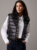 Black Lightweight Down Puffer Gilet  Women