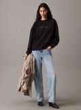 Black Monogram Sweatshirt  Women