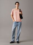 Orange Relaxed Monogram T-shirt  Women