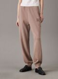 Grey Washed Cotton Terry Joggers  Women