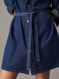 Denim Belted Denim Shirt Dress  Women