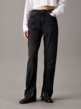 Black Authentic Slim Straight Jeans  Women