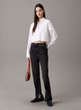 Black Authentic Slim Straight Jeans  Women