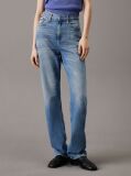 Denim High Rise Straight Jeans  Women
