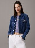 Denim Cropped 90's Denim Τζάκετ  Γυναίκα