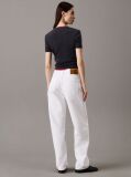 Black Slim Ribbed Cotton T-shirt  Women