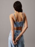 Denim Denim Bralette Top  Women