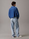 Denim Cropped Denim Dad Πουκάμισο  Γυναίκα