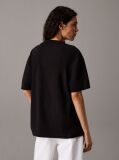Black Boyfriend Badge T-shirt  Women