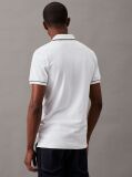 White Slim Polo Shirt  Men