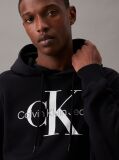 Black Monogram Hoodie  Men