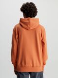 Πορτοκαλί Βαμβακερό Hoodie Με Λογότυπο  Άνδρας
