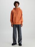 Πορτοκαλί Βαμβακερό Hoodie Με Λογότυπο  Άνδρας