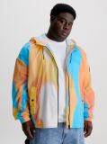 Multi Recycled Nylon Multicolour Windbreaker  Men