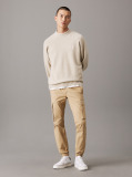 Beige Skinny Ripstop Cargo Pants  Men