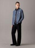 Denim Cotton Chambray Shirt  Men