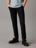 Black Tapered Chino Trousers  Men