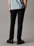 Black Tapered Chino Trousers  Men