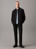 Black Tapered Chino Trousers  Men