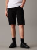 Black Regular Denim Shorts  Men